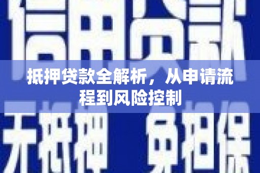 莱城抵押贷款全解析，从申请流程到风险控制