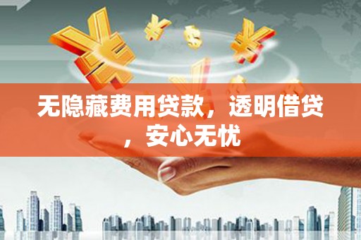 莱城无隐藏费用贷款，透明借贷，安心无忧