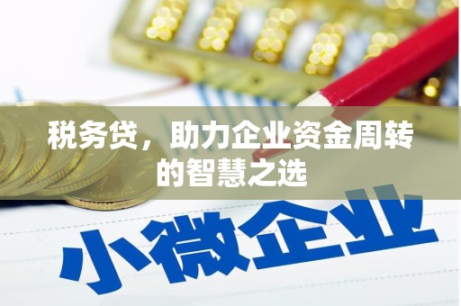 莱城税务贷，助力企业资金周转的智慧之选