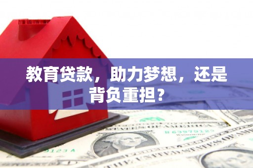 莱城教育贷款，助力梦想，还是背负重担？
