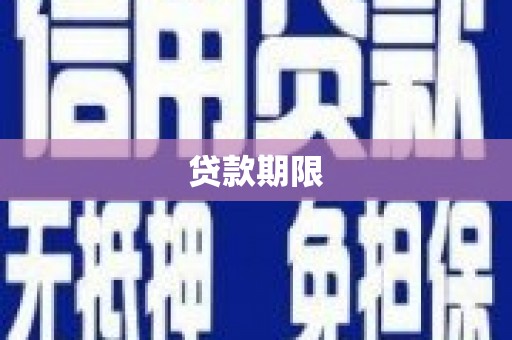 莱城贷款期限