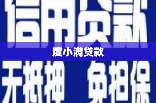 莱城度小满贷款