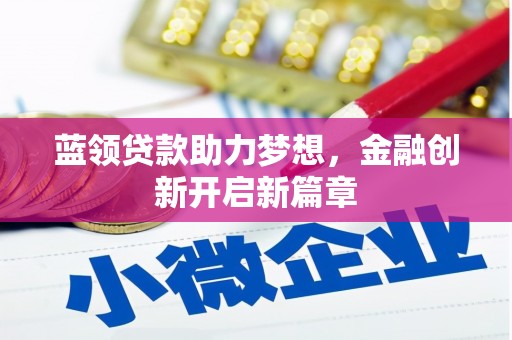 莱城蓝领贷款助力梦想，金融创新开启新篇章