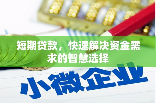 莱城短期贷款，快速解决资金需求的智慧选择