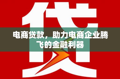 莱城电商贷款，助力电商企业腾飞的金融利器