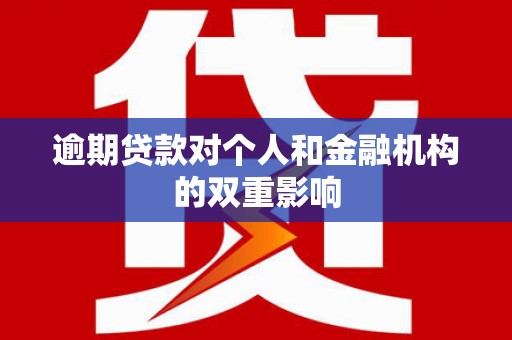 莱城逾期贷款对个人和金融机构的双重影响