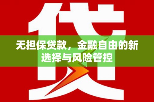 莱城无担保贷款，金融自由的新选择与风险管控