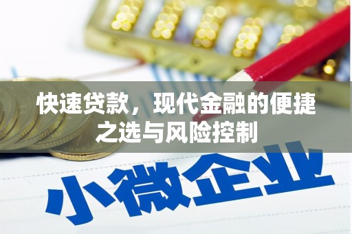 莱城快速贷款，现代金融的便捷之选与风险控制