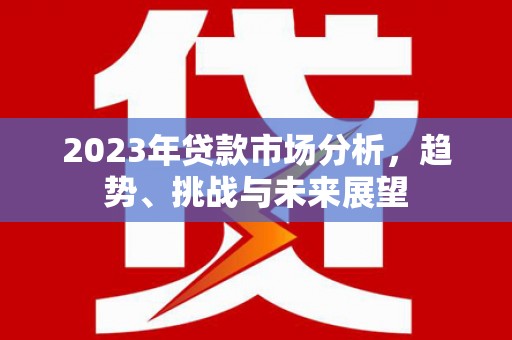 莱城2023年贷款市场分析，趋势、挑战与未来展望