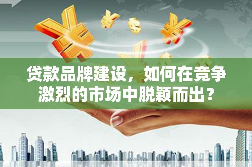 莱城贷款品牌建设，如何在竞争激烈的市场中脱颖而出？