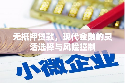 莱城无抵押贷款，现代金融的灵活选择与风险控制