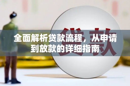 莱城全面解析贷款流程，从申请到放款的详细指南