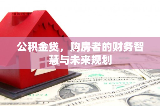 莱城公积金贷，购房者的财务智慧与未来规划