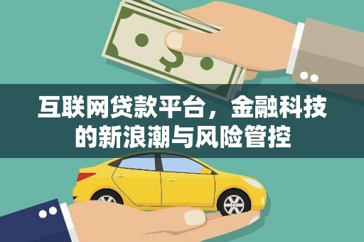 莱城互联网贷款平台，金融科技的新浪潮与风险管控