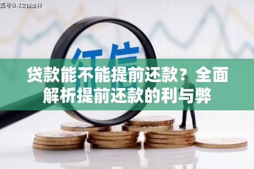 莱城贷款能不能提前还款？全面解析提前还款的利与弊