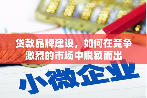莱城贷款品牌建设，如何在竞争激烈的市场中脱颖而出