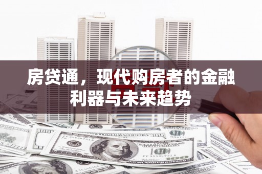 莱城房贷通，现代购房者的金融利器与未来趋势