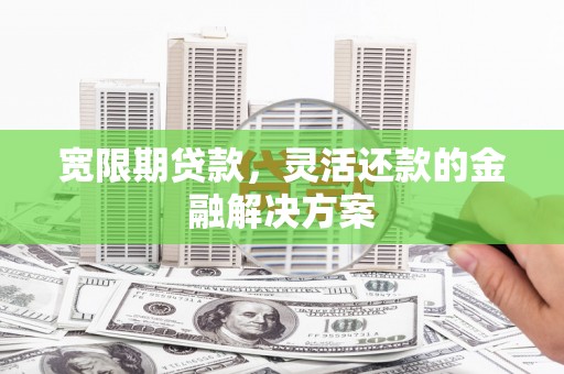 莱城宽限期贷款，灵活还款的金融解决方案