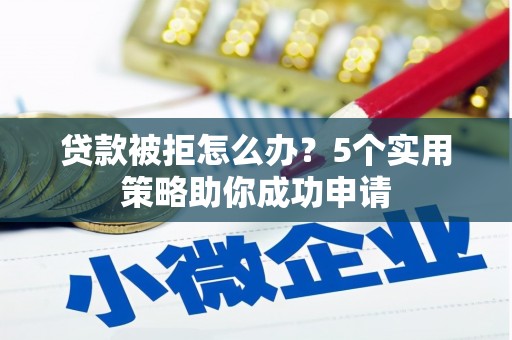 莱城贷款被拒怎么办？5个实用策略助你成功申请