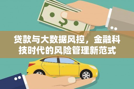 莱城贷款与大数据风控，金融科技时代的风险管理新范式