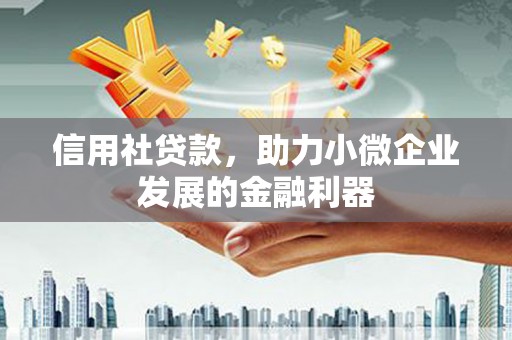 莱城信用社贷款，助力小微企业发展的金融利器