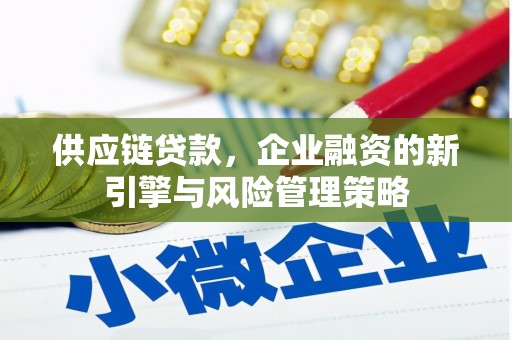 莱城供应链贷款，企业融资的新引擎与风险管理策略