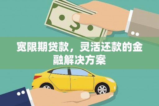 莱城宽限期贷款，灵活还款的金融解决方案