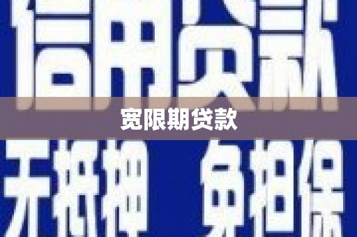 莱城宽限期贷款