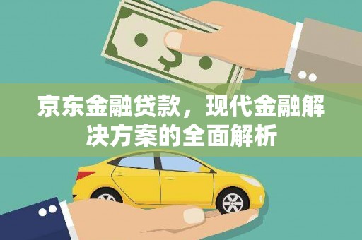 莱城京东金融贷款，现代金融解决方案的全面解析