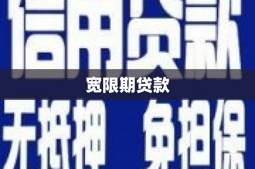 莱城宽限期贷款