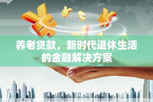 莱城养老贷款，新时代退休生活的金融解决方案