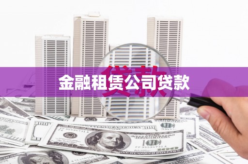 莱城金融租赁公司贷款