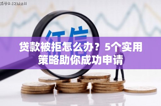 莱城贷款被拒怎么办？5个实用策略助你成功申请
