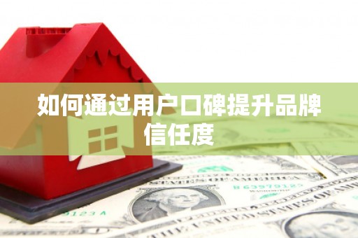 莱城如何通过用户口碑提升品牌信任度