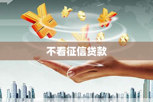 莱城不看征信贷款