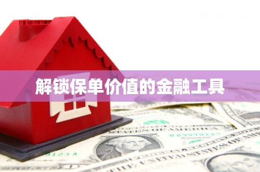 莱城解锁保单价值的金融工具