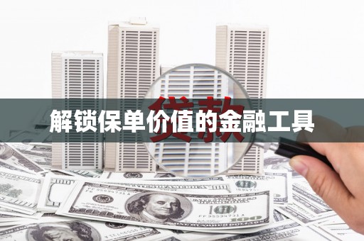 莱城解锁保单价值的金融工具
